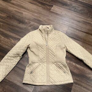 LIKE NEW Women's NorthFace jacket tan/beige size small